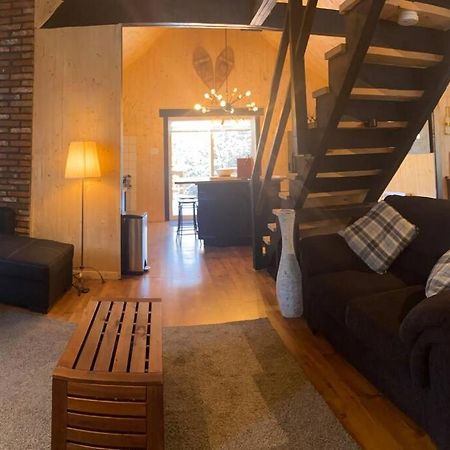 Le Jazz- Chalet Rustique/Chic Avec Spa Notre-Dame-Des-Bois Exteriör bild